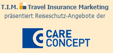 Reiseversicherungen der Care Concept AG